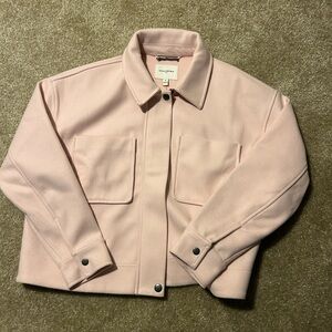 Banana Republic Light Pink Utility Jacket
